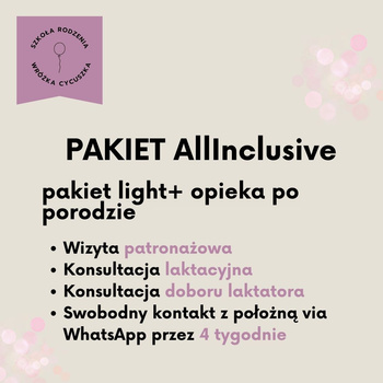  Szkoła Rodzenia dla Par Pakiet All inclusive